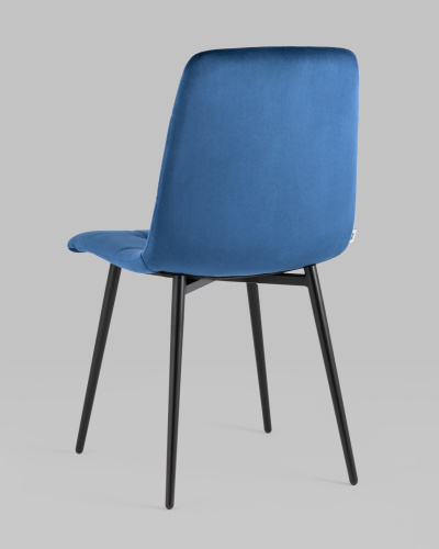 Стул Одди велюр синий. Фото №7