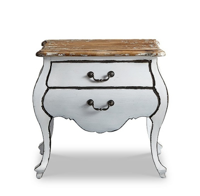 Тумбочка прикроватная FL-4016 белая. Фото №3