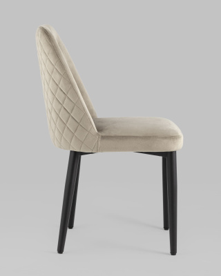 Стул Эмма велюр шампань. Фото