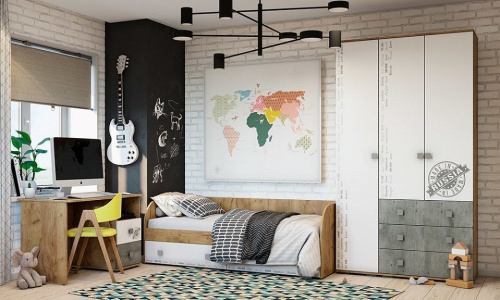 Шкаф платяной Тренд,белый. Фото №4