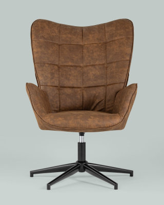 Кресло Ирис вращающееся коричневое фото Кресло Ирис вращающееся коричневое. Фото №5