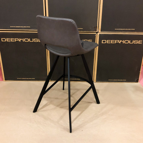 Стул барный  Аликанте темно-серый. Фото №6