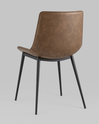 Стул TEXAS экокожа коричневый. Фото №7