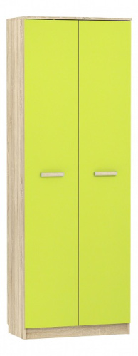 Акварель НМ 013.02-02 М Шкаф для одежды Лайм, Дуб Сонома. Фото №1