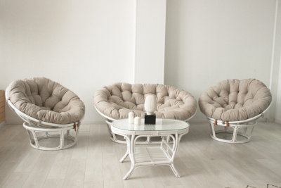 Подушка на диван Мамасан, цвет: бежевый. Фото