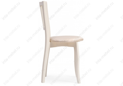 Стул деревянный Айра молочный / ромб. Фото