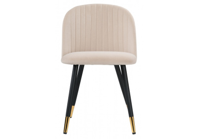 Стул Gabi beige / black / gold. Фото