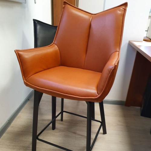 Полубарный стул SOHO коричневый. Фото №13