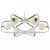 Подвесная люстра Maytoni Avola MOD431-PL-06-WG. Фото №1