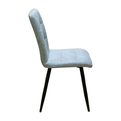 Стул Доби (Каркас (муар черный) тк. коллекции Safari голубой 020) фото Стул Доби (Каркас (муар черный) тк. коллекции Safari голубой 020). Фото №3