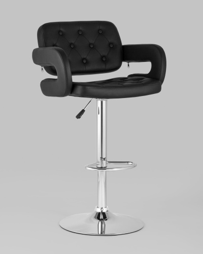 Стул полубарный Марсель велюр зеленый. Фото №3