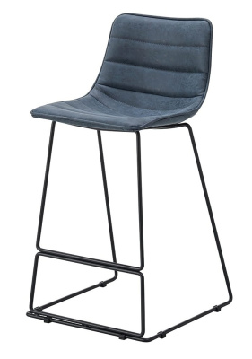 Стул полубарный CQ-8280E-1 синий 2078. Фото №2