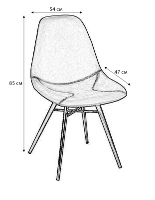 Стул складной ДЖОН металлик, желтый. Фото