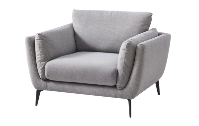 Кресло Amsterdam 5176 Серый Никель (NICKEL) фото Кресло Amsterdam 5176 Серый Никель (NICKEL). Фото №4