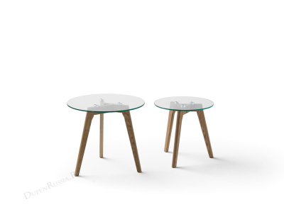 Комплект из двух круглых столиков CT-910. Фото