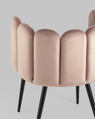 Кресло Карнавал пыльно-розовое/бордо. Фото №8