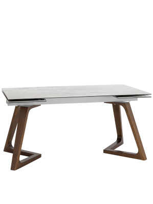 Стол обеденный Артизан раскладной 160-240*90 керамика фото Стол обеденный Артизан раскладной 160-240*90 керамика. Фото №2