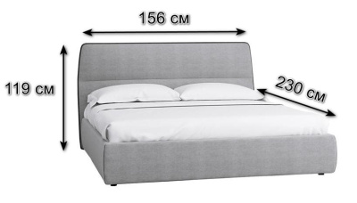 Кровать с ортопедическим основанием 1.4 Сканди Сапфир Арт фото Кровать с ортопедическим основанием 1.4 Сканди Сапфир Арт. Фото №3