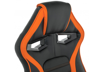 Стул Monza 1 оранжевое / черное фото Стул Monza 1 оранжевое / черное. Фото №5