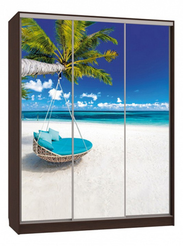 Бассо 7-600 77 (полки слева) венге. Фото №1