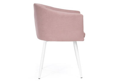 Стул Валета пыльно-розовый /  белый. Фото №3