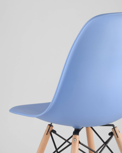 Стул DSW голубой. Фото №8