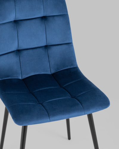 Стул Одди велюр синий. Фото №9