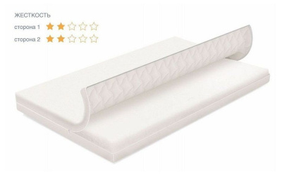 Матрас для новорожденных Polini Kids Волшебные сны 900x500, белый. Фото №3