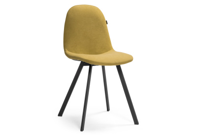 Стул Агот горчичный / черный каркас. Фото №2
