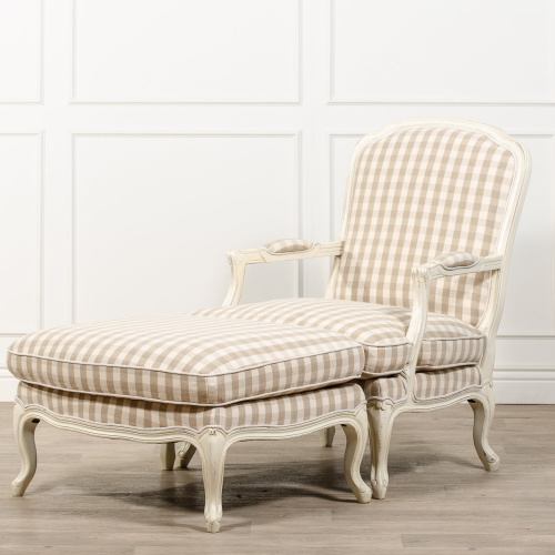 Кресло с пуфом DF836 ПРОВАНС DF813. Фото №1