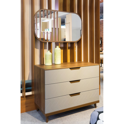 Зеркало для комода Сканди Орех Табак. Фото №4