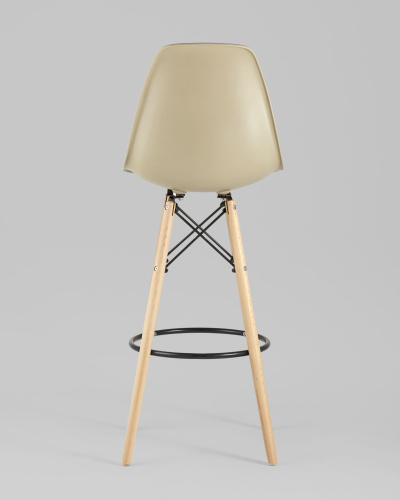 Стул DSW барный бежевый. Фото №6