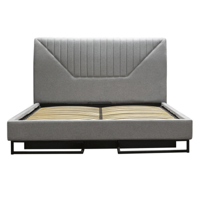 Кровать с ортопедическим основанием и ящиком 1.4 Loft Alberta Стоун фото Кровать с ортопедическим основанием и ящиком 1.4 Loft Alberta Стоун. Фото №3