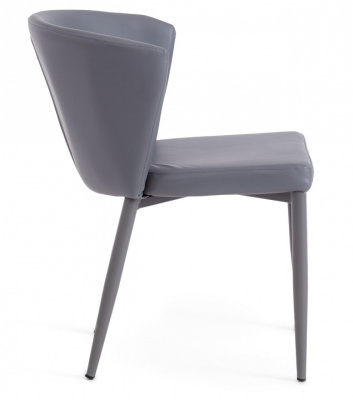 Стул AMY ( mod 09)  металл, PU, 57x52.5x75, серый (поставляется по 2 шт). Фото №2