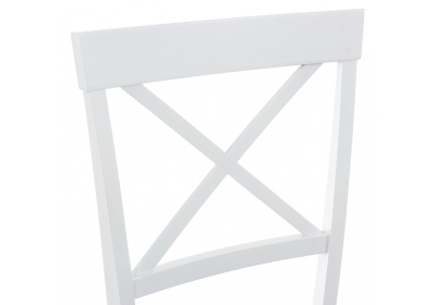 Стул деревянный Стул Shem white / light grey. Фото