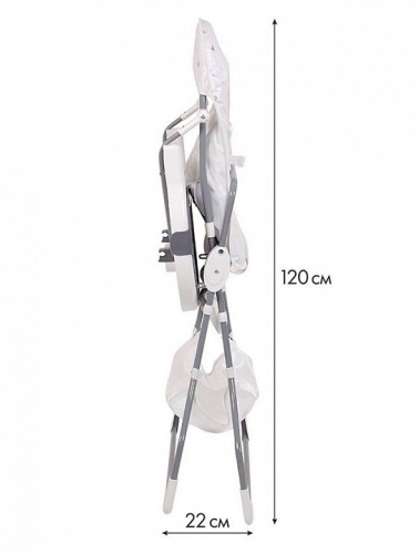 Стул для кормления Polini Kids 252, белый. Фото №11