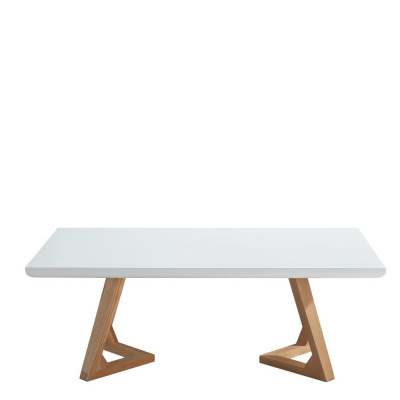 Стол журнальный J1692A Белый/Ясень. Фото №3