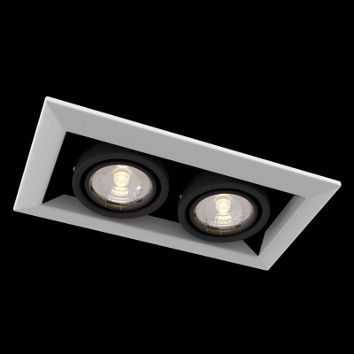 Встраиваемый светильник Maytoni Metal Modern DL008-2-02-W фото Встраиваемый светильник Maytoni Metal Modern DL008-2-02-W. Фото №2