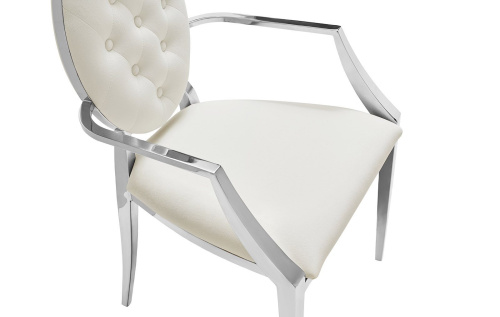 Стул Y110B бежевый бархат. Фото №9