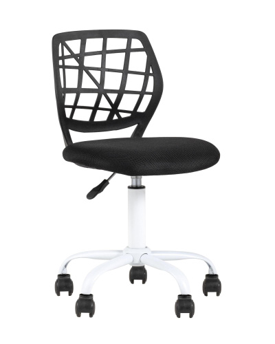 Кресло компьютерное детское Эльза черный. Фото №1