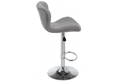 Барный стул Porch grey fabric фото Барный стул Porch grey fabric. Фото №3