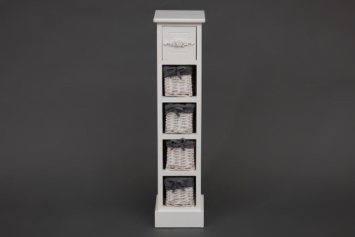 Тумба с 4 корзинами и ящиком Floral 5 mod. HX16-002NS. Фото №5