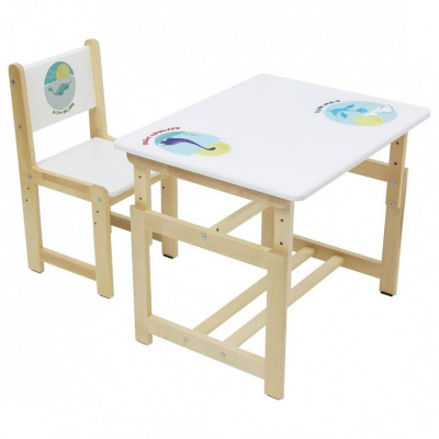 Набор учебный Polini kids Eco 400 SM, белый. Фото №4