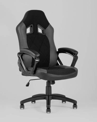 Кресло игровое TopChairs Skyline серое. Фото №3