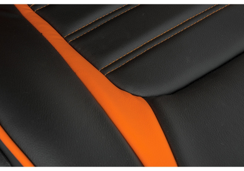 Стул Monza 1 оранжевое / черное. Фото №9