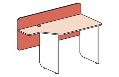 Стол с задней стенкой Силуэт фото Стол с задней стенкой Силуэт. Фото №3