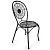 Кованый стул Secret De Maison Gloria черный