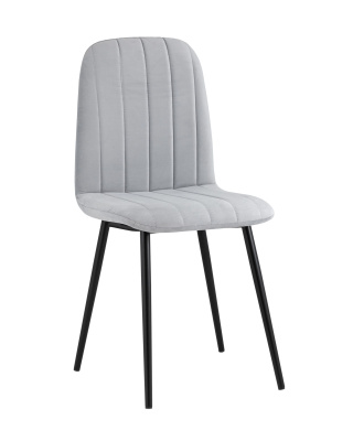 Стул Easy велюр светло-серый. Фото №2