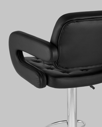 Стул полубарный Марсель велюр зеленый. Фото №8