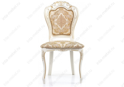 Стул деревянный Bronte молочный с патиной фото Стул деревянный Bronte молочный с патиной. Фото №5